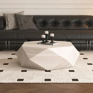 Designers Modern Coffee Table Nordic Luxury Advanced Marble Coffee Table Sofa Side Living Room Home Furniture Salontafel FYCT