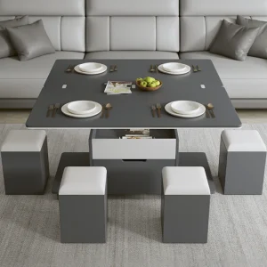 Modern Multifunction Coffee Tables Lift Top Design Storage Premium Coffee Tables Unique Trendy Mesa Centro Elevable Furniture